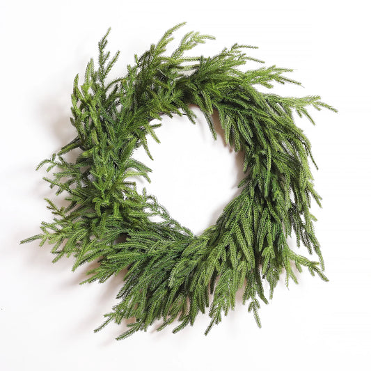24" Pine Wreath