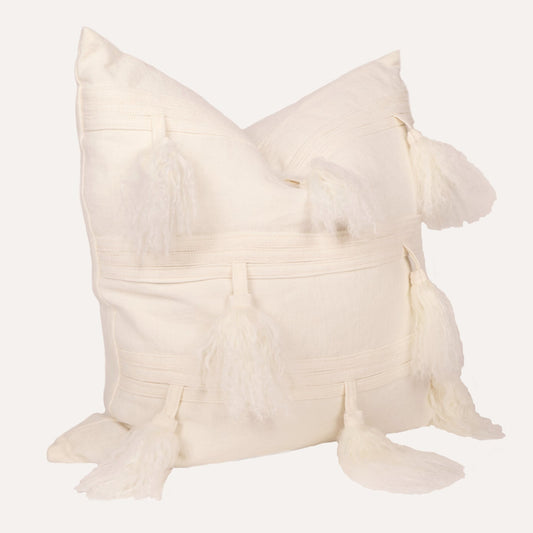 Oyster Washed Linen Pillow