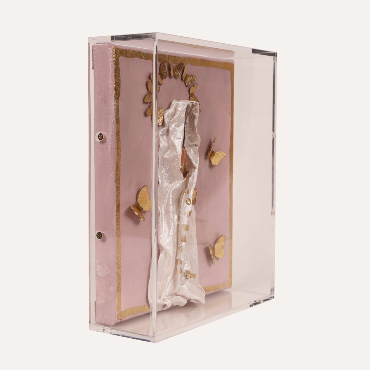 Mary with Butterfly Halo (Blush)