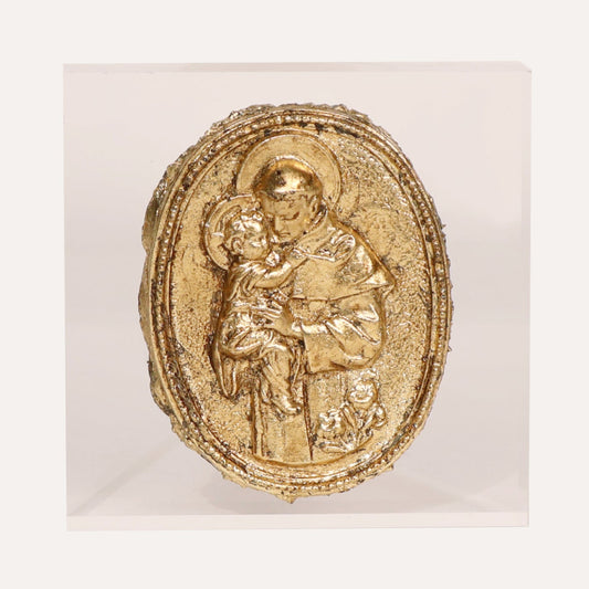 Saint Anthony on Acrylic