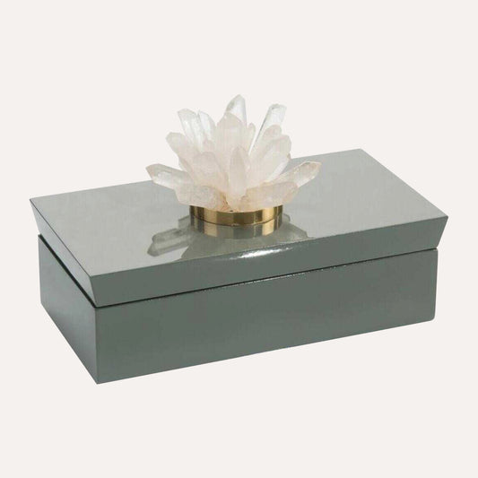 Quartz Encrusted Box