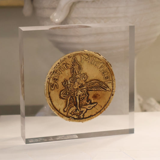 Saint Michael on Acrylic