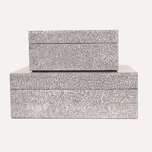 Grey Eggshell Box