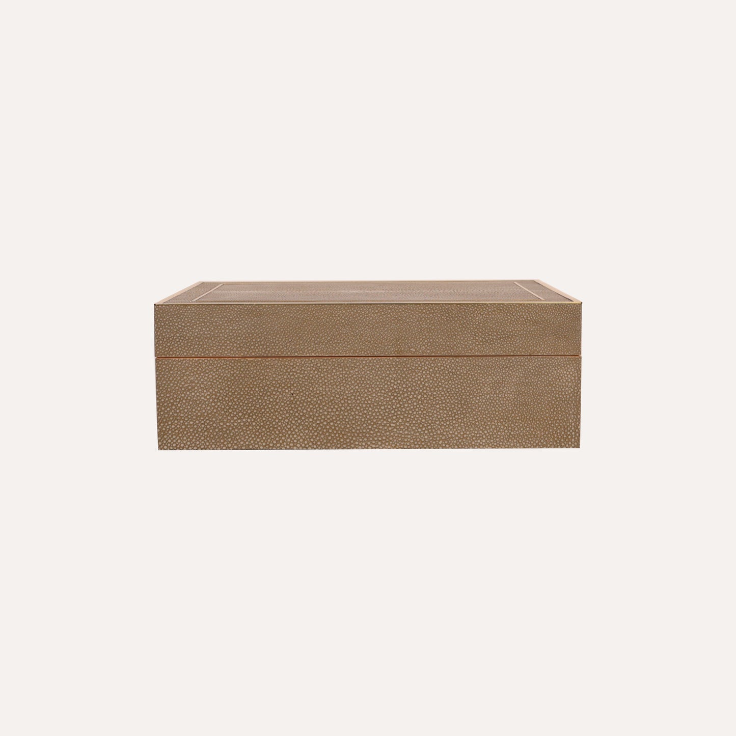 Sand Shagreen Box