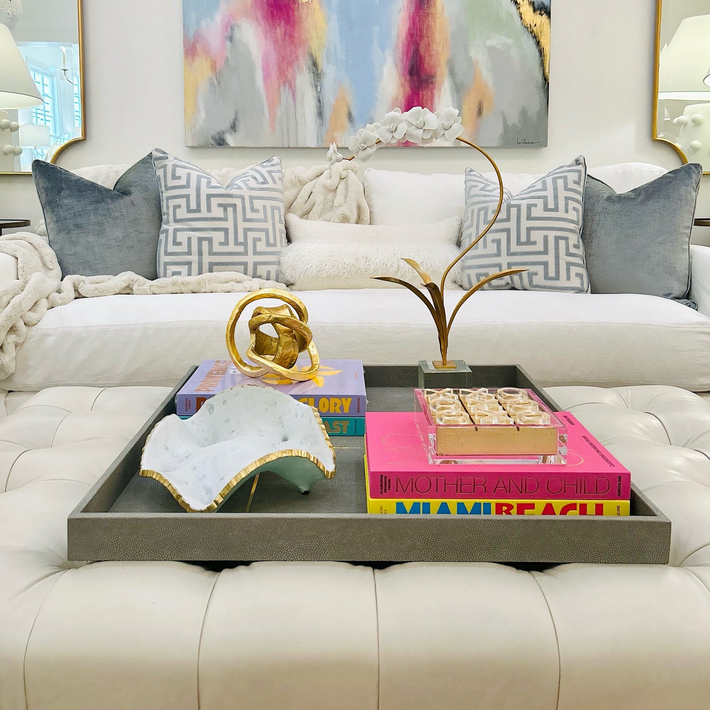 Metal Knot Sculpture