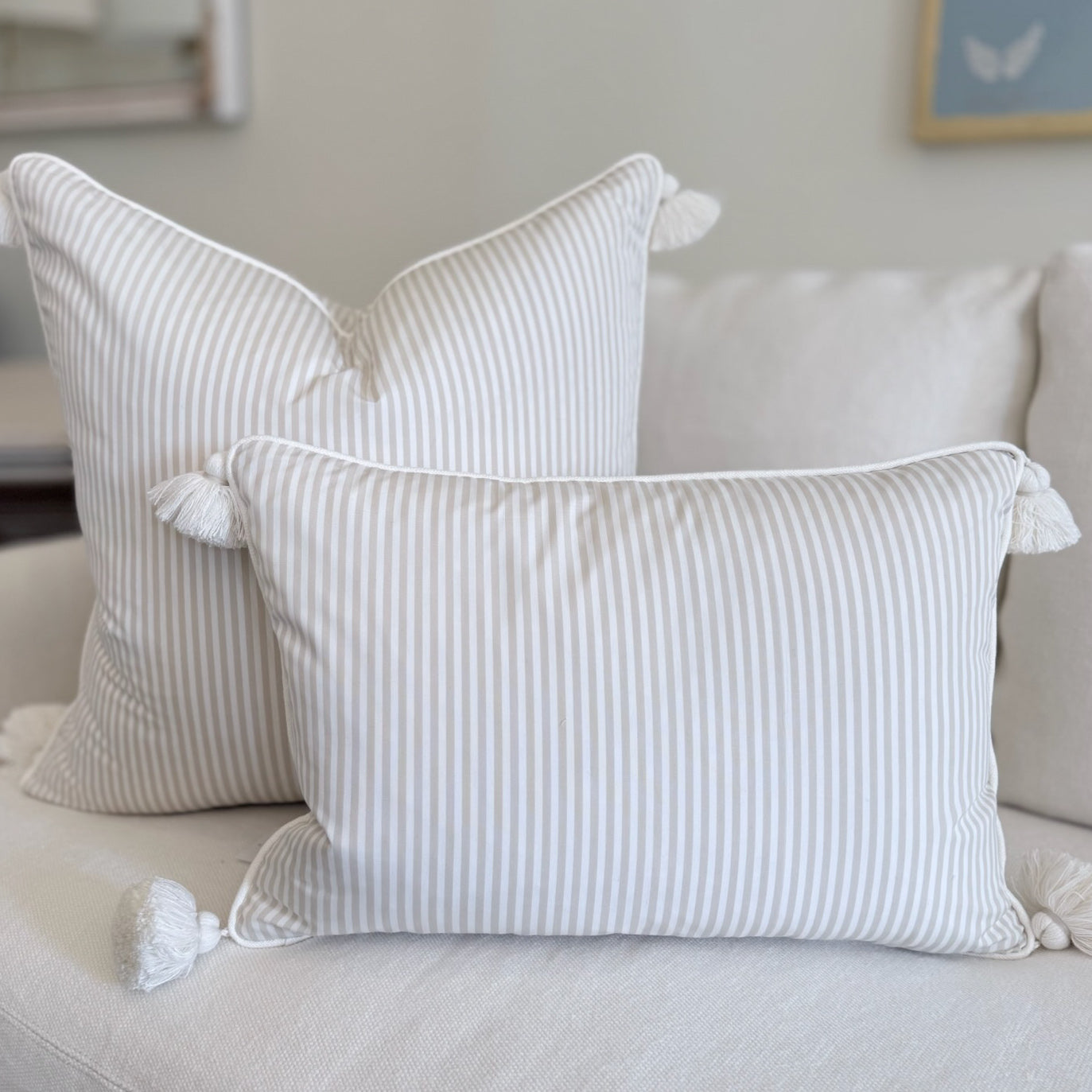 Oyster & Ecru Lumbar