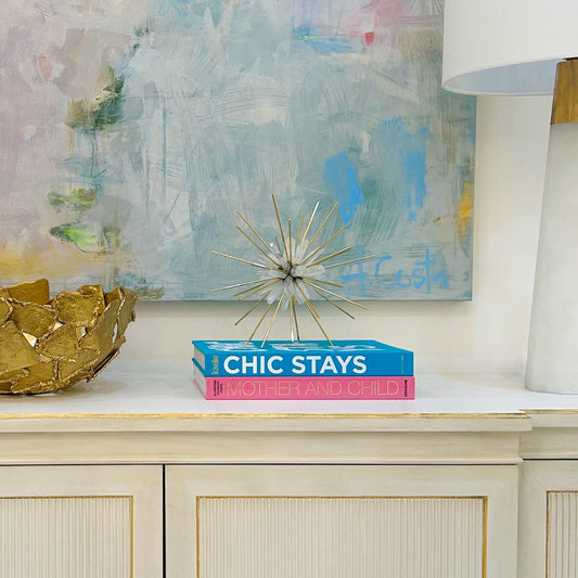 Quartz & Brass Starburst