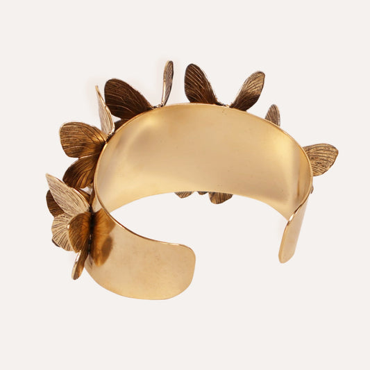 Multiple Butterfly Large Cuff Bracelet