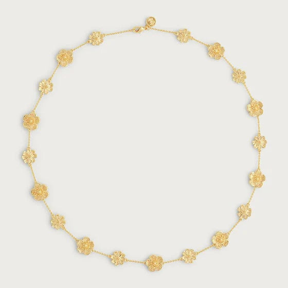 Wildflower Station Gold Necklace