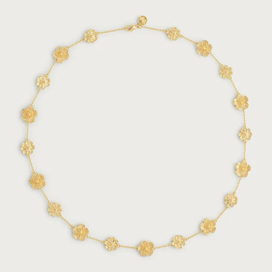 Wildflower Station Gold Necklace
