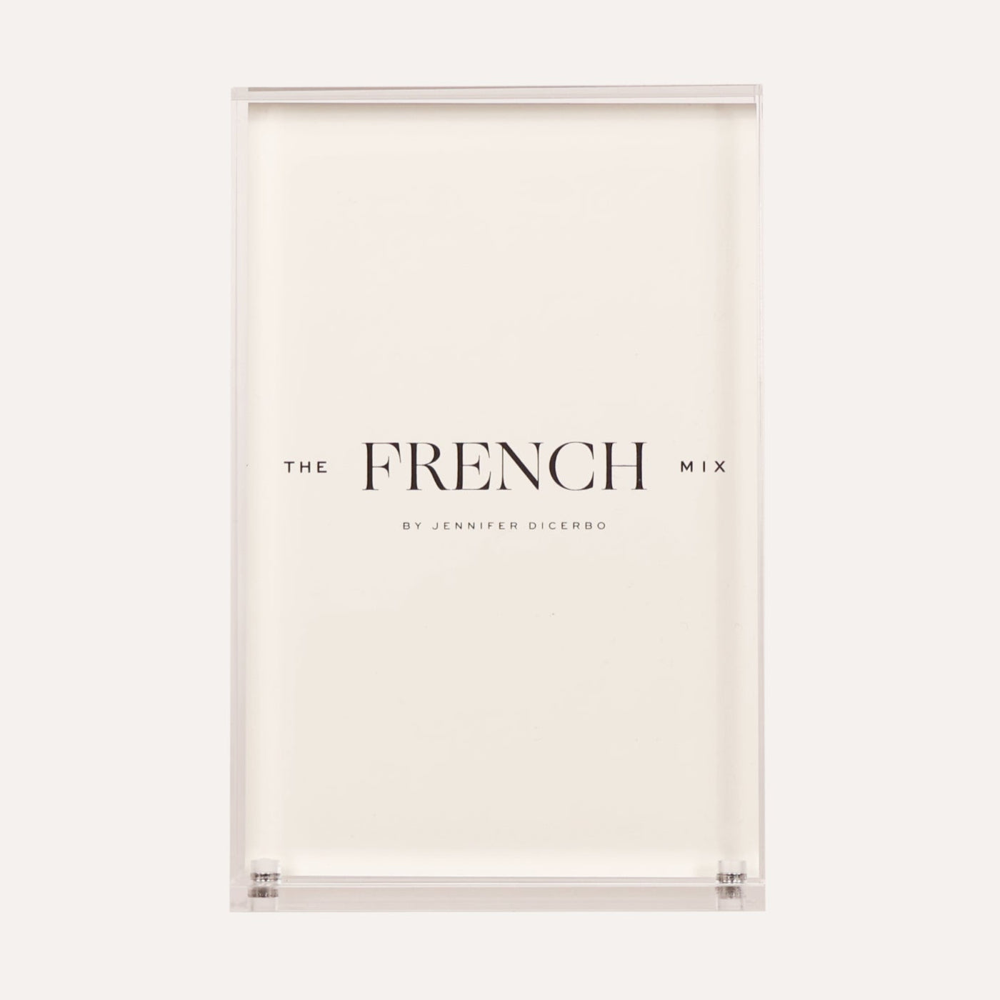 Lucite Picture Frame