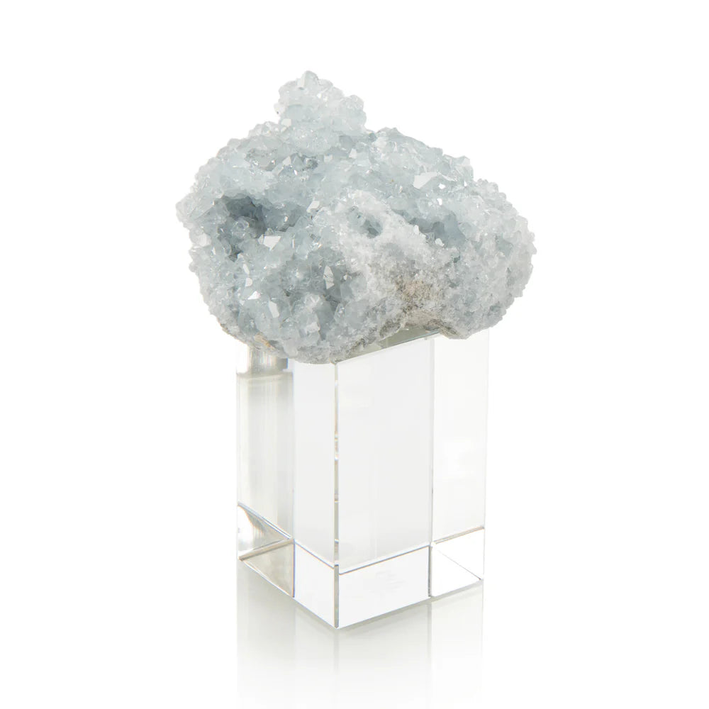 Quartz Rock on Crystal Pedestal