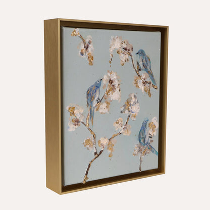 Original Blue Bird Art