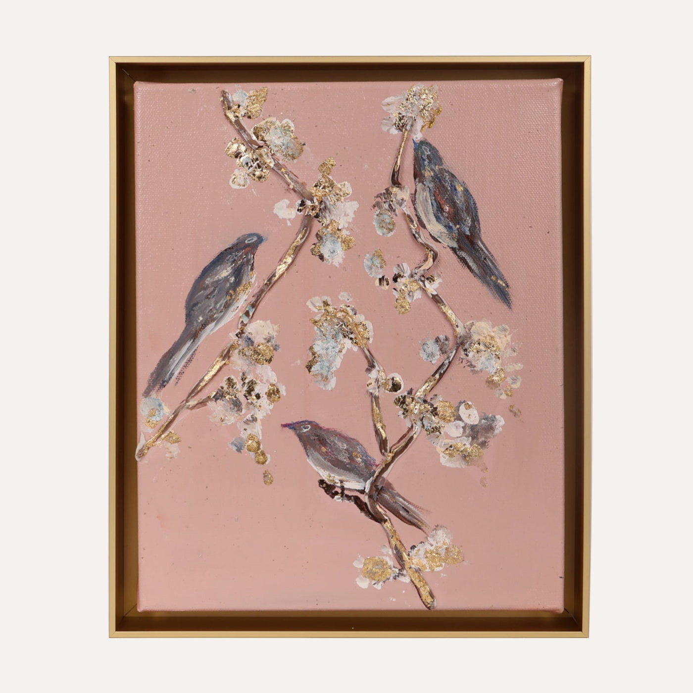 Original Blue Bird Art