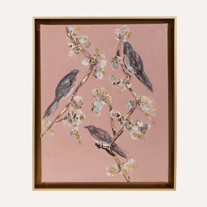 Original Blue Bird Art