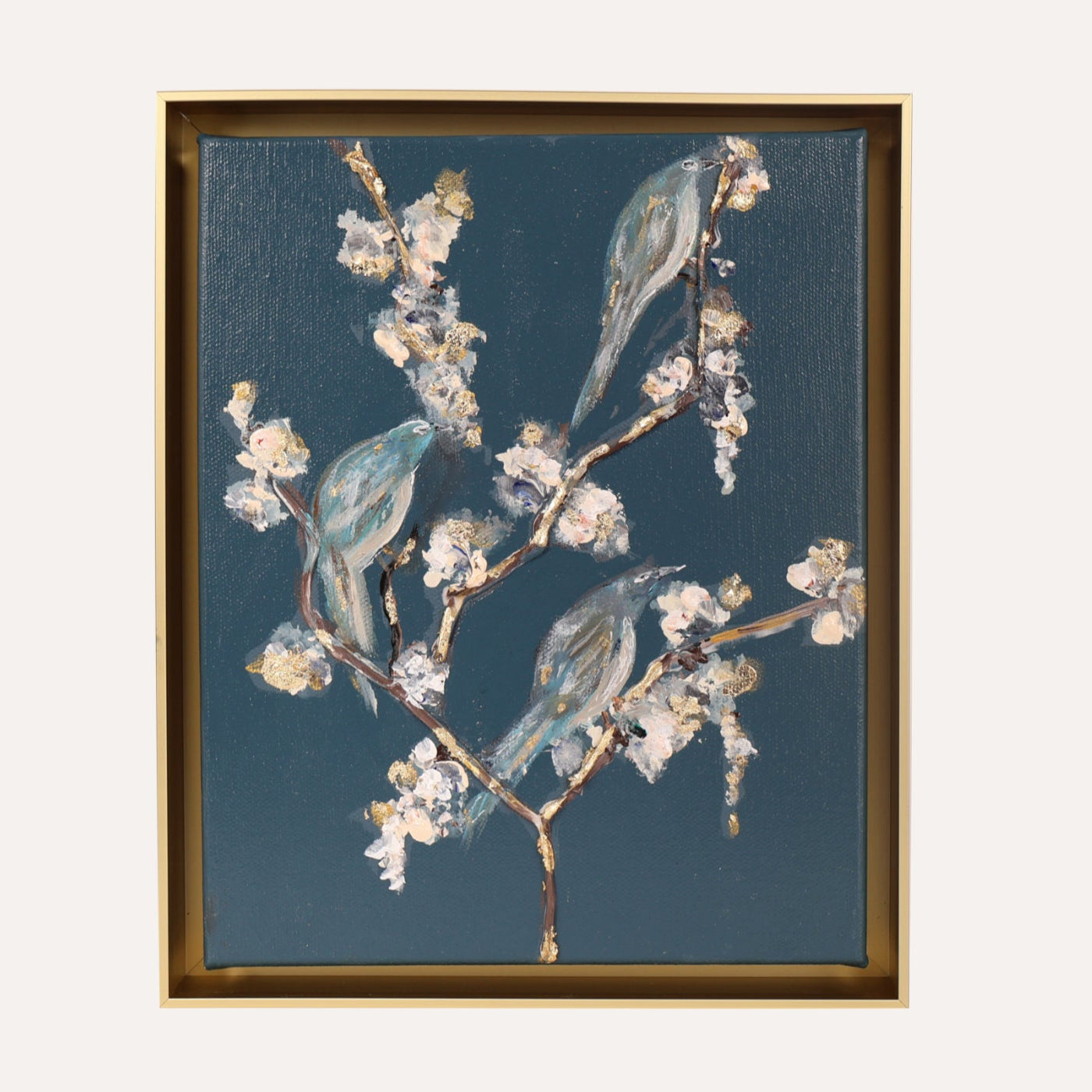 Original Blue Bird Art