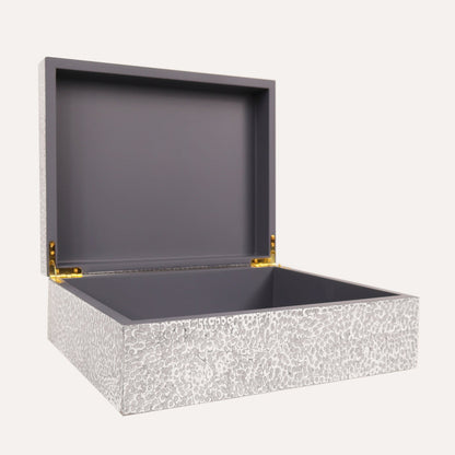 Grey Eggshell Box
