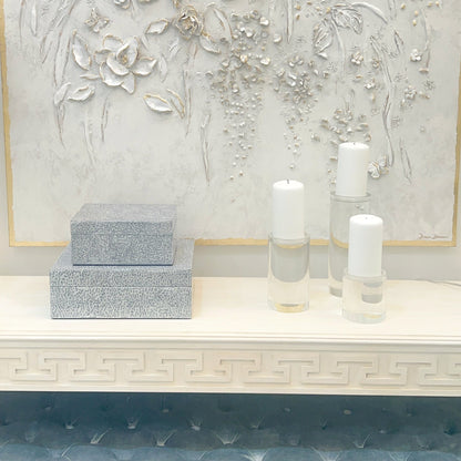 Grey Eggshell Box