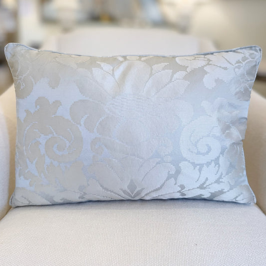 12 x 20 Custom Silk Damask Pillow