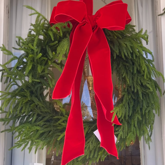 30" Pine Wreath