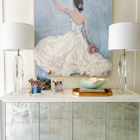 Rectangular Gold Tray