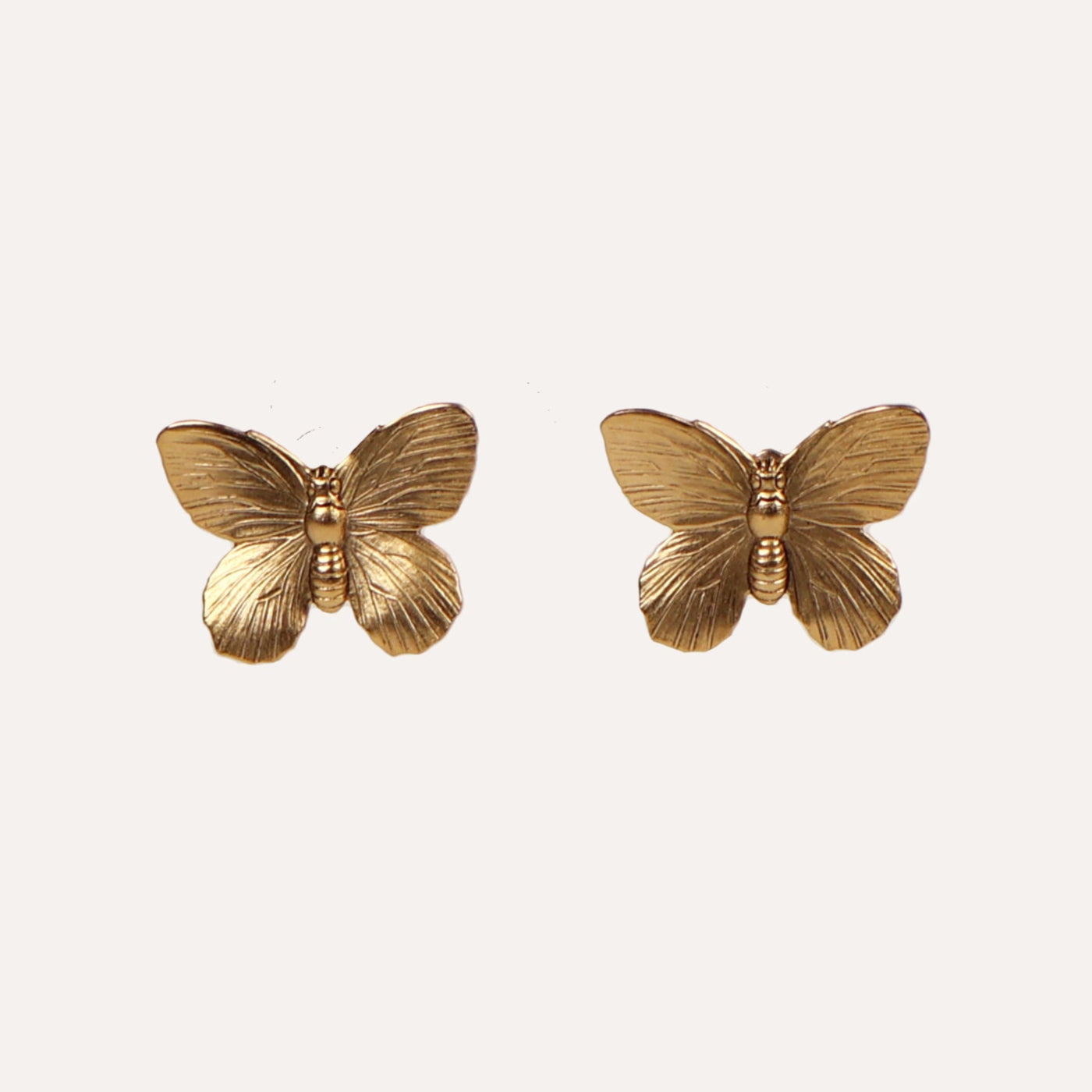 Large Butterfly Stud Earrings