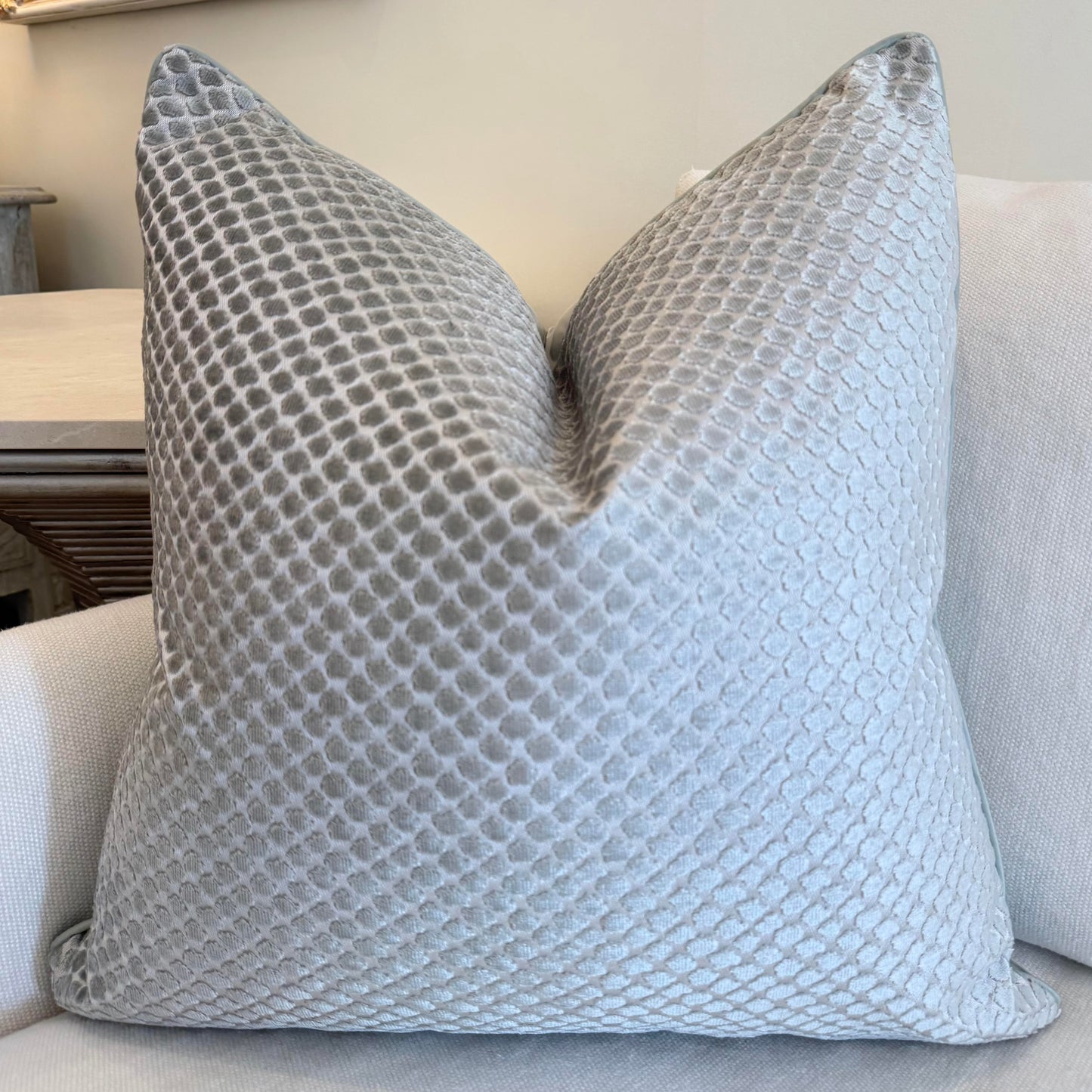 Opaline Velvet Pillow